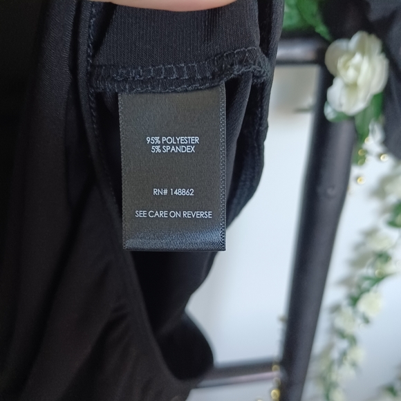 NWT Torrid Ruched Black Bodysuit - Picture 7 of 8